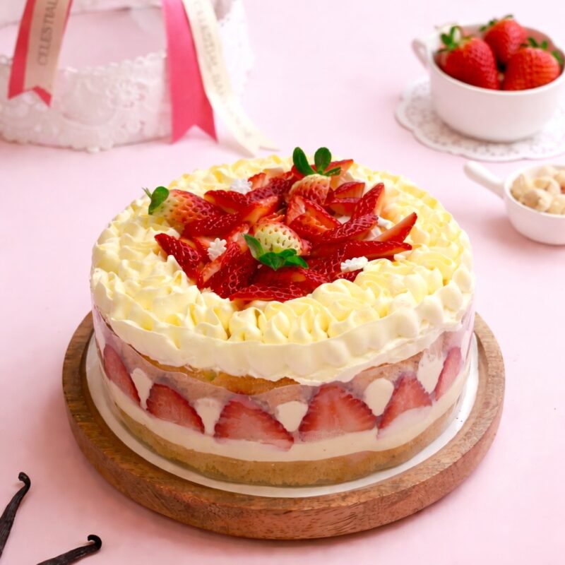 Strawberry Fraisier